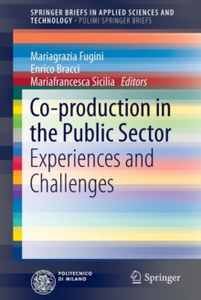 Image for Co-production in the Public Sector