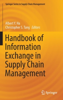 Image for Handbook of information exchange in supply chain management