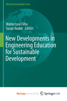 Image for New Developments in Engineering Education for Sustainable Development