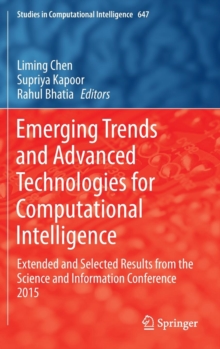 Image for Emerging Trends and Advanced Technologies for Computational Intelligence