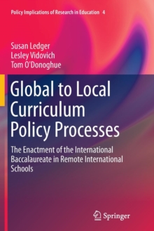 Image for Global to Local Curriculum Policy Processes