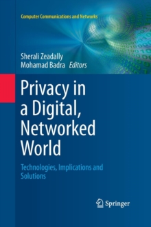 Image for Privacy in a Digital, Networked World : Technologies, Implications and Solutions