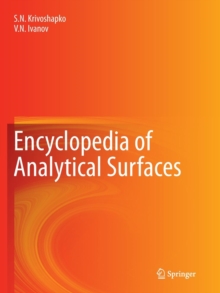 Image for Encyclopedia of Analytical Surfaces