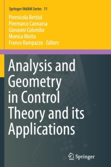 Image for Analysis and Geometry in Control Theory and its Applications