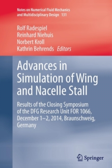 Image for Advances in Simulation of Wing and Nacelle Stall