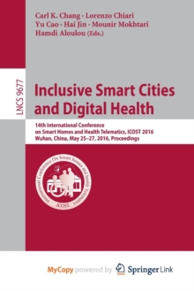 Image for Inclusive Smart Cities and  Digital Health