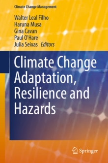 Image for Climate change adaptation, resilience and hazards