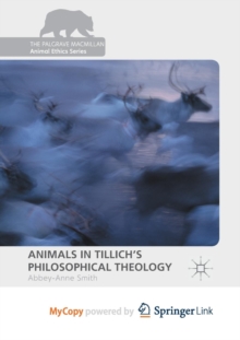 Image for Animals in Tillich's Philosophical Theology