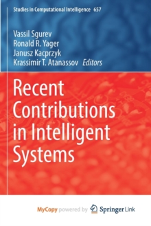 Image for Recent Contributions in Intelligent Systems