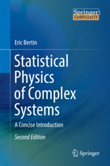 Image for Statistical physics of complex systems: a concise introduction