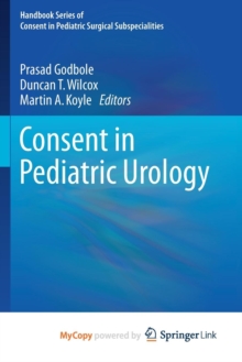 Image for Consent in Pediatric Urology