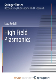 Image for High Field Plasmonics