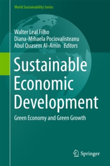 Image for Sustainable Economic Development: Green Economy and Green Growth