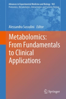 Image for Metabolomics: From Fundamentals to Clinical Applications