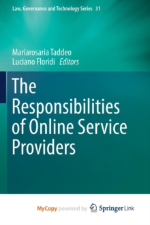 Image for The Responsibilities of Online Service Providers