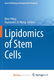 Image for Lipidomics of Stem Cells