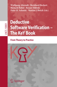 Image for Deductive Software Verification - The Key Book: From Theory to Practice