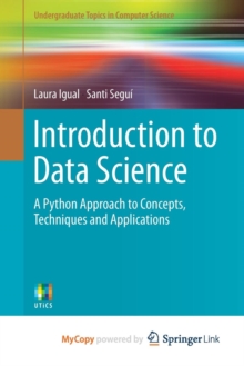 Image for Introduction to Data Science
