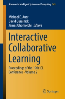 Image for Interactive collaborative learning: proceedings of the 19th ICL conference.