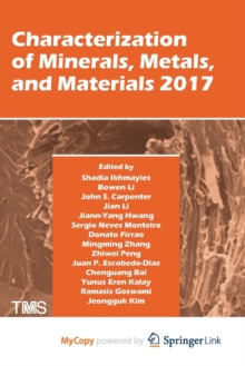 Image for Characterization of Minerals, Metals, and Materials 2017