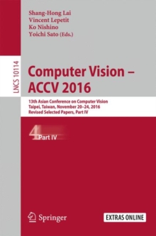 Computer Vision -  ACCV 2016