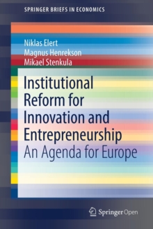 Image for Institutional Reform for Innovation and Entrepreneurship
