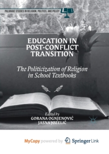 Image for Education in Post-Conflict Transition