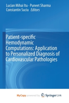 Image for Patient-specific Hemodynamic Computations: Application to Personalized Diagnosis of Cardiovascular Pathologies