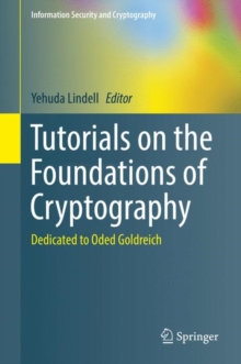 Tutorials on the Foundations of Cryptography