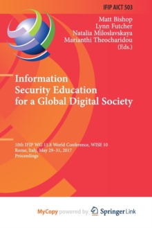 Image for Information Security Education for a Global Digital Society