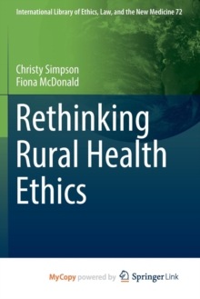 Image for Rethinking Rural Health Ethics