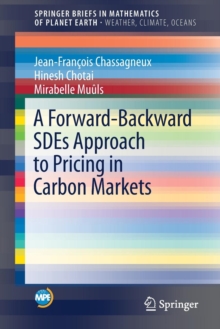 Forward-Backward SDEs Approach to Pricing in Carbon Markets
