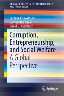 Image for Corruption, Entrepreneurship, and Social Welfare: A Global Perspective
