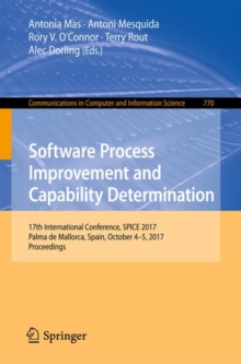 Image for Software Process Improvement and Capability Determination
