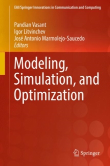 Image for Modeling, Simulation, and Optimization