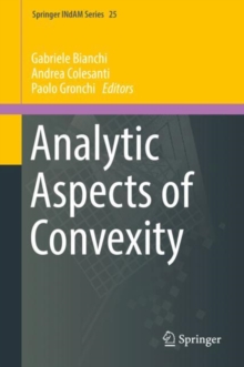 Image for Analytic Aspects of Convexity