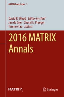 Image for 2016 MATRIX Annals.