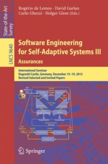 Image for Software Engineering for Self-Adaptive Systems III. Assurances