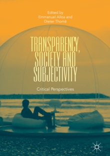 Image for Transparency, society and subjectivity: critical perspectives