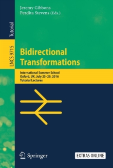 Image for Bidirectional Transformations