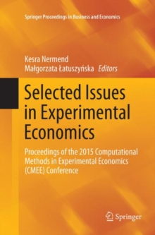 Image for Selected Issues in Experimental Economics