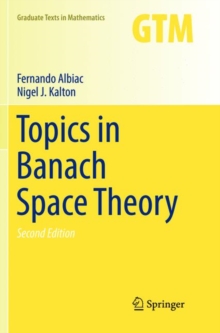 Image for Topics in Banach Space Theory