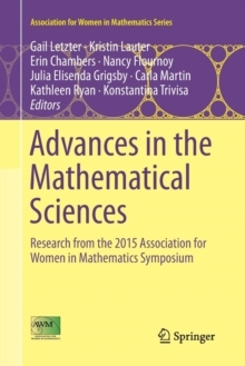 Image for Advances in the Mathematical Sciences : Research from the 2015 Association for Women in Mathematics Symposium