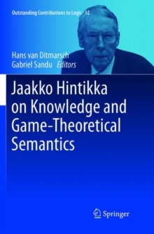 Image for Jaakko Hintikka on Knowledge and Game-Theoretical Semantics
