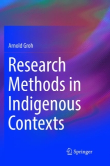Image for Research Methods in Indigenous Contexts
