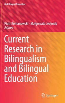 Image for Current Research in Bilingualism and Bilingual Education