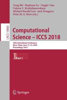 Image for Computational Science – ICCS 2018