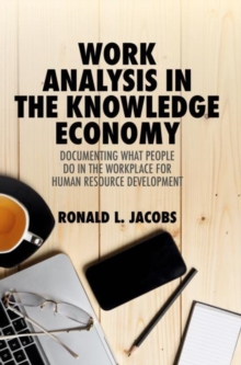 Image for Work Analysis in the Knowledge Economy