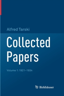 Image for Collected Papers : Volume 1: 1921-1934