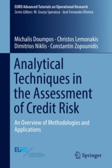 Image for Analytical techniques in the assessment of credit risk: an overview of methodologies and applications